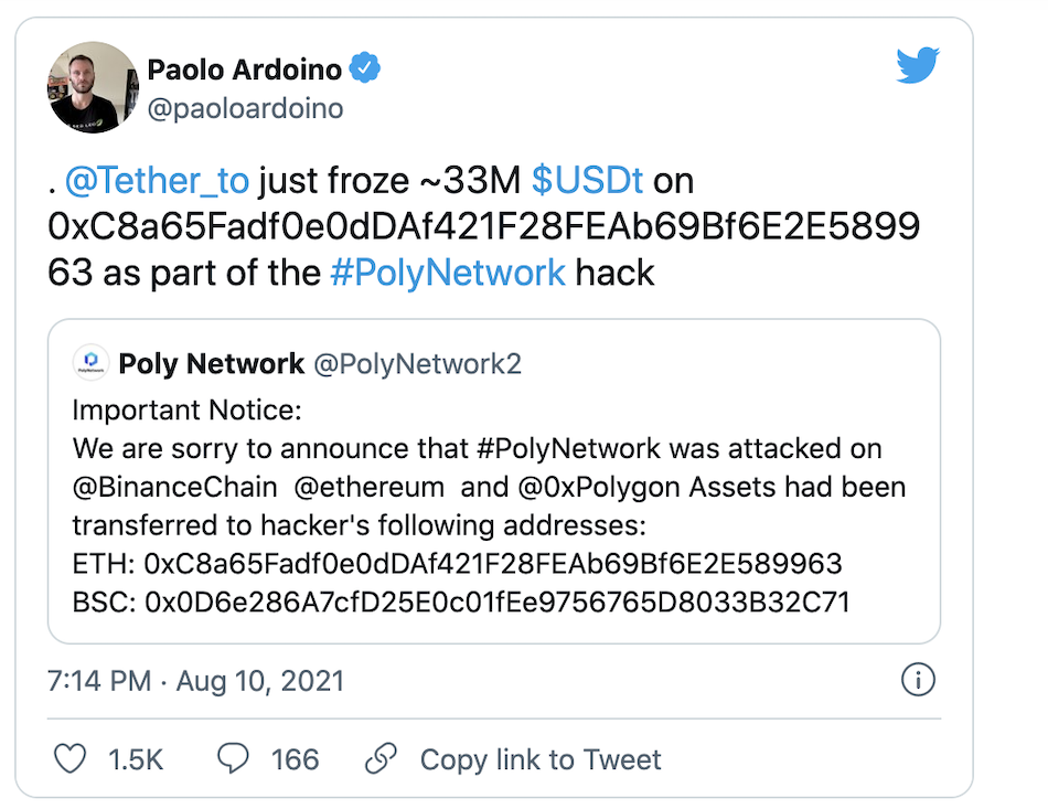 tether, blockchain, crypto, defi, hack