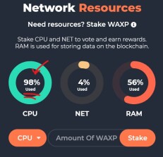 WAX resources 4