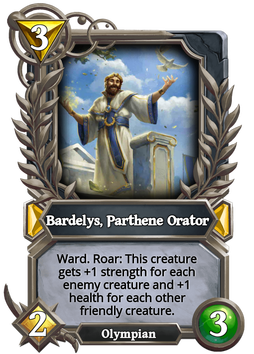 Bardelys, Parthene Orator