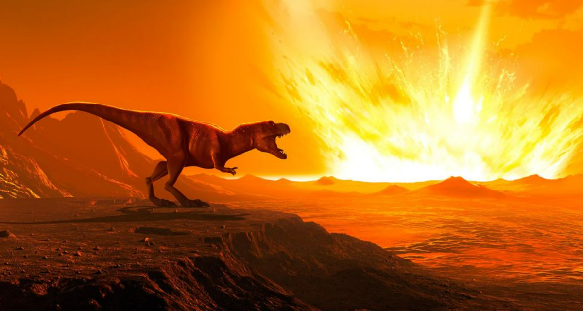 Meteor and a Dinosaur