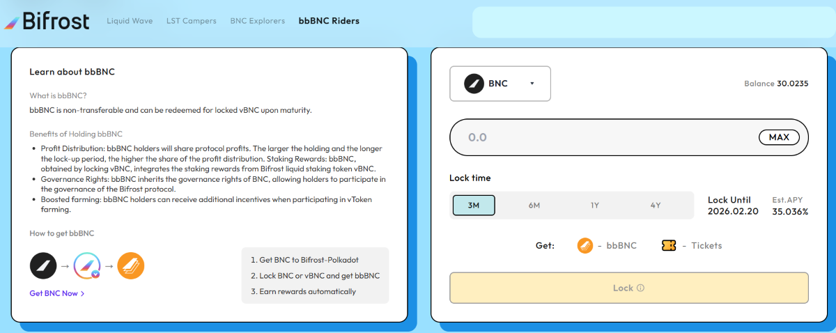 bbBNCRiders Bifrost Web3Rewards