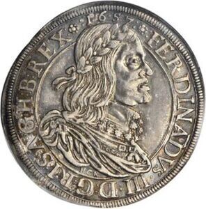 The first dollar coin in history.