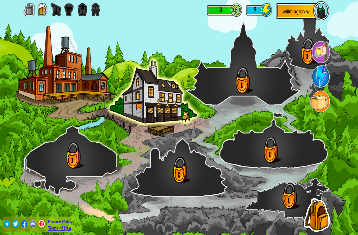 Crypto Brewmaster Homescreen