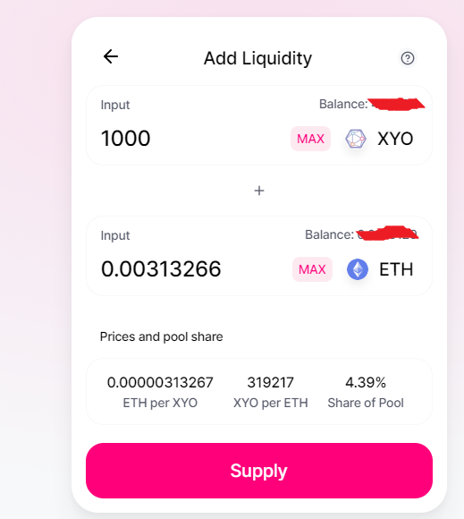 supply example