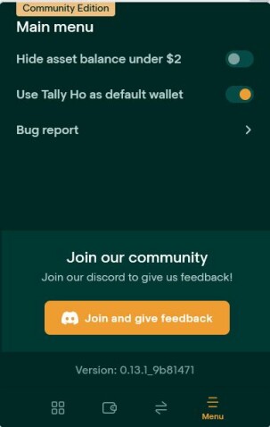 TallyHoWallet