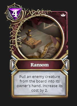 ransom card