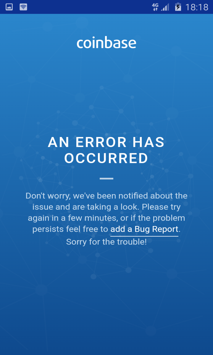 UPDATE 8th Jan: Coinbase Website And App Errors Again 7th January 2021