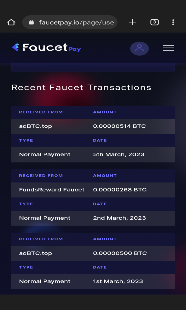 Payment proof