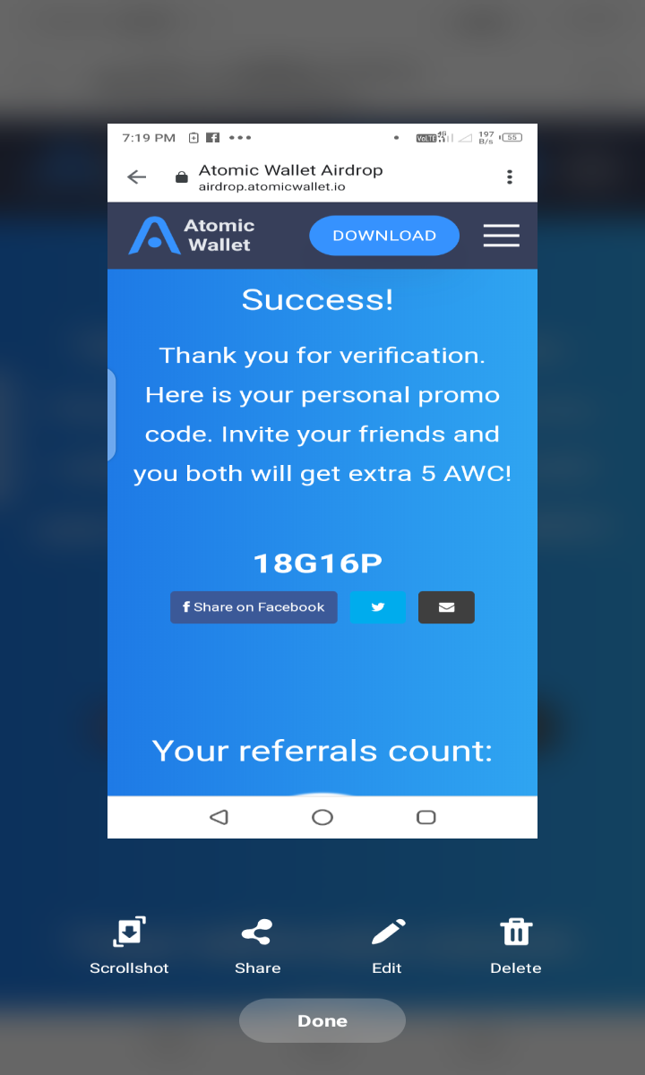AWC Token Airdrop