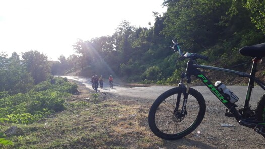 Cycling on The Road