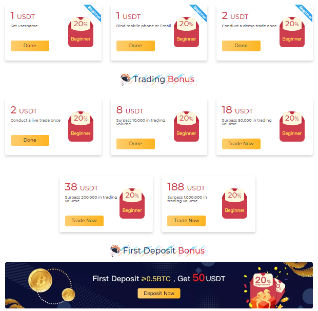 Bityard bonus program