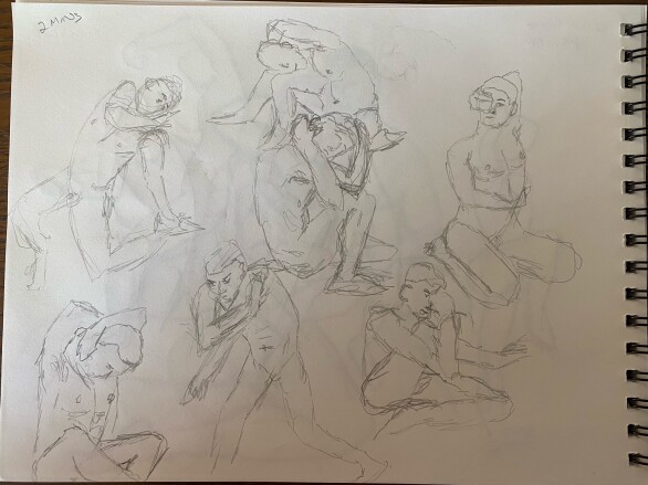 Sketches of Bryant - 2 minutes