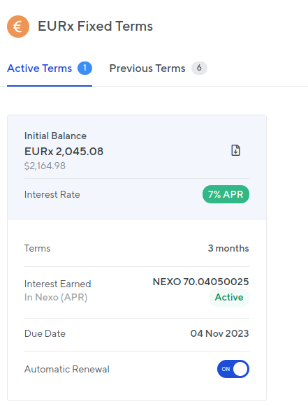 euro savings
