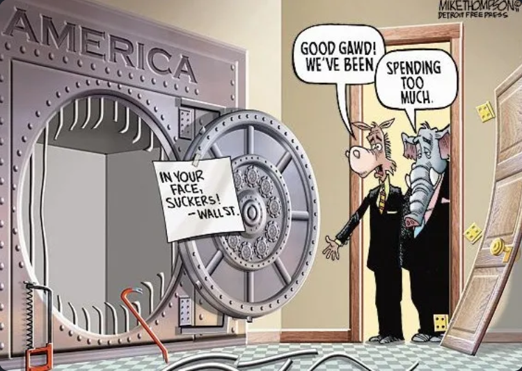 Mike Thompson Cartoonist Detroit Free Press got it right