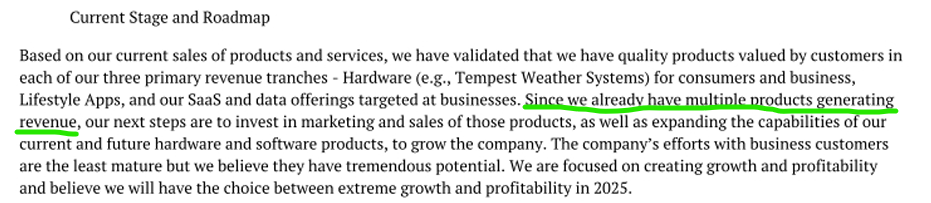 weatherflow tempest startengine