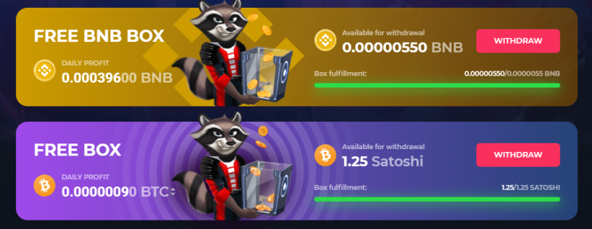 Free box