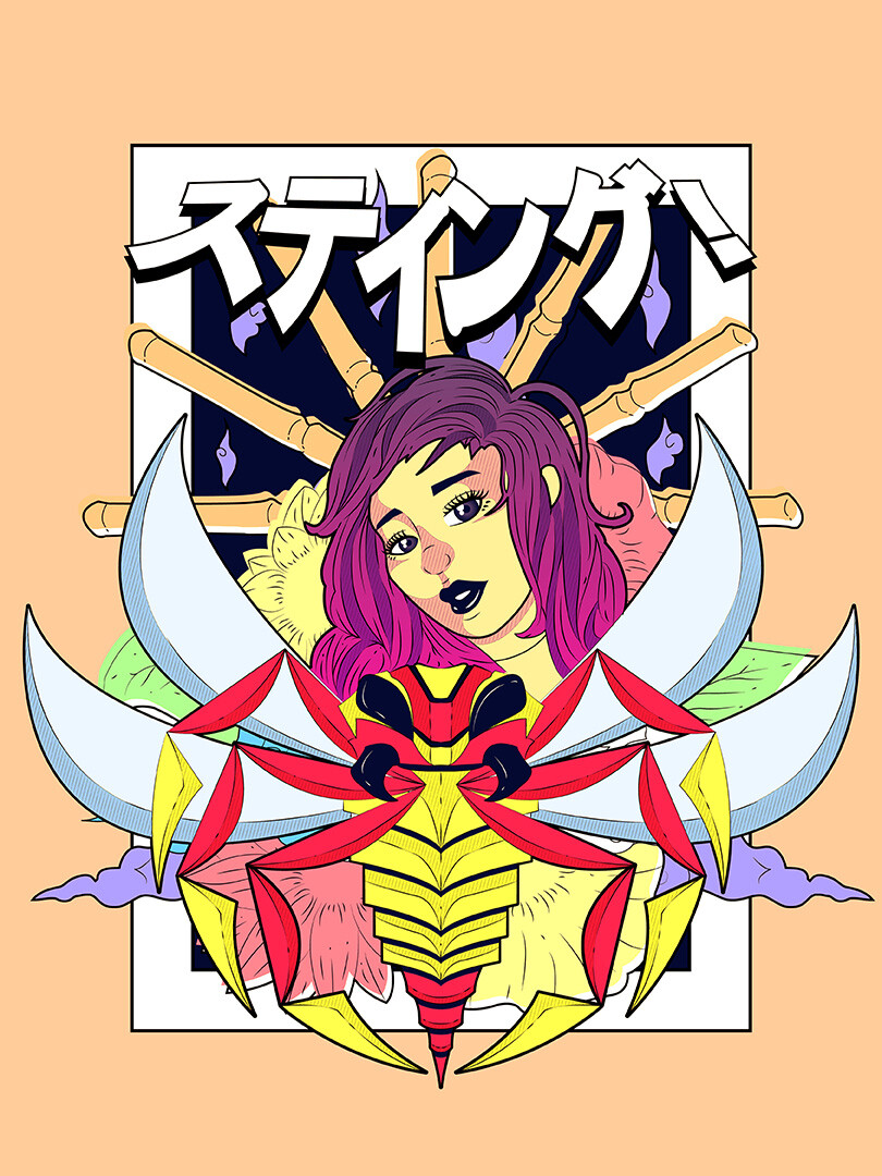 STING! (colored) - abisai