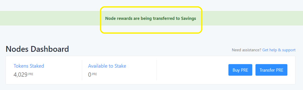 saving