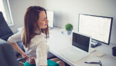 Daily work on the computer and resolving back pain