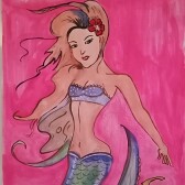 Drawing of a Mermaid