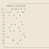 Punch Card