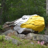 FlagRockandEagle