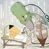Crypto Cartoonist