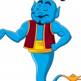 LET THE GENIE OUT OF THE LAMP.