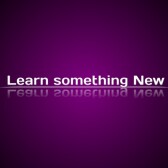 Learn something New