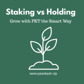 Staking vs Holding: Grow with PKT the Smart Way