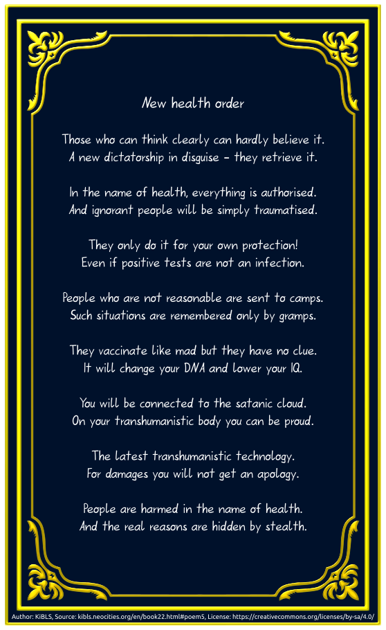 New health order