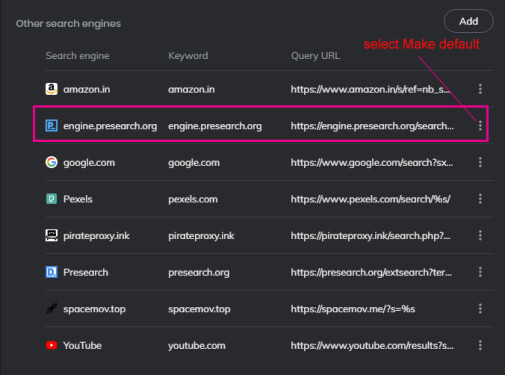 other search engines