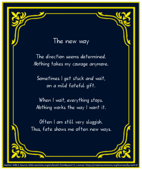 The new way