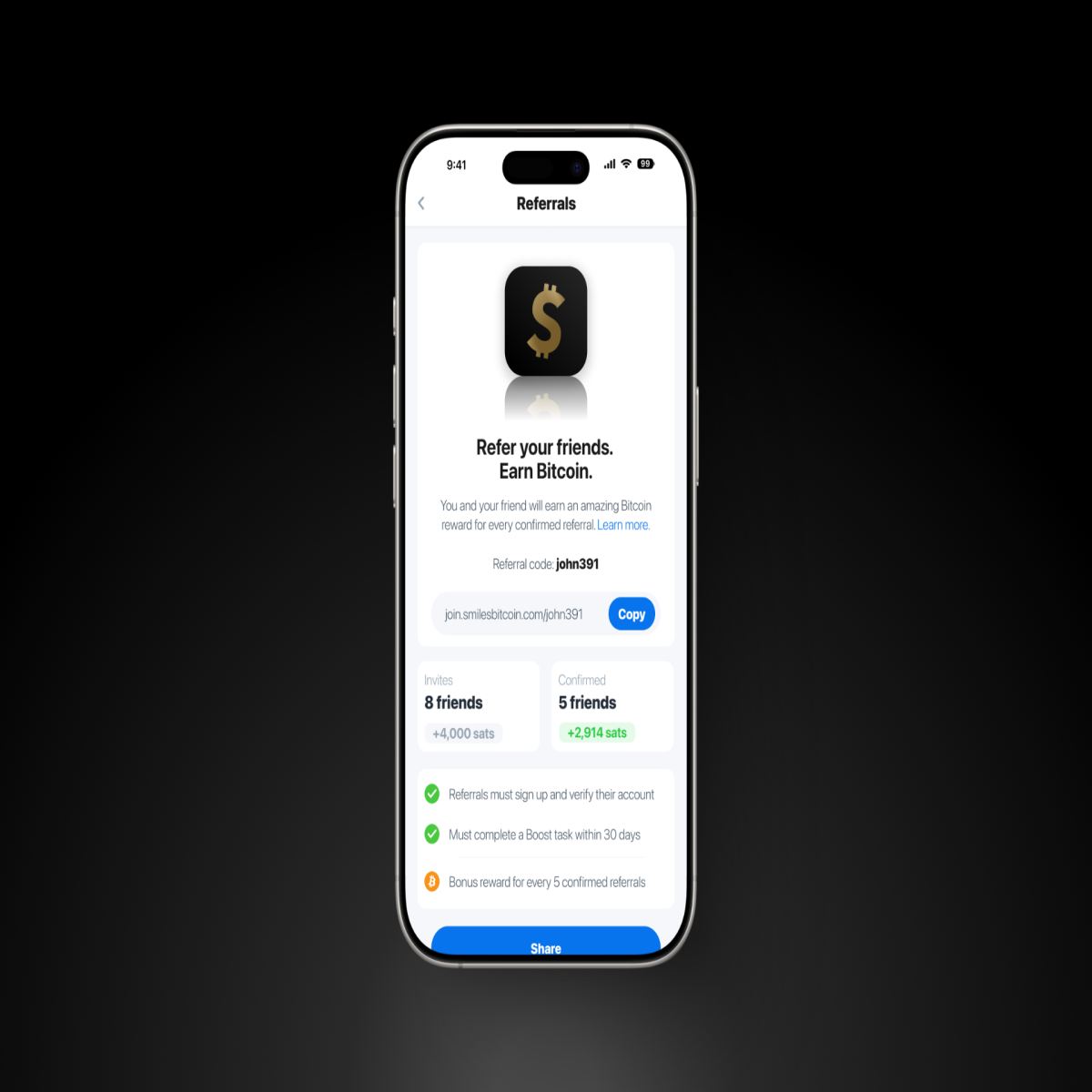 smiles referral program