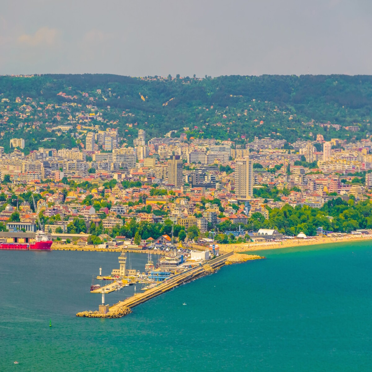 Upland Competition Varna Aerial View