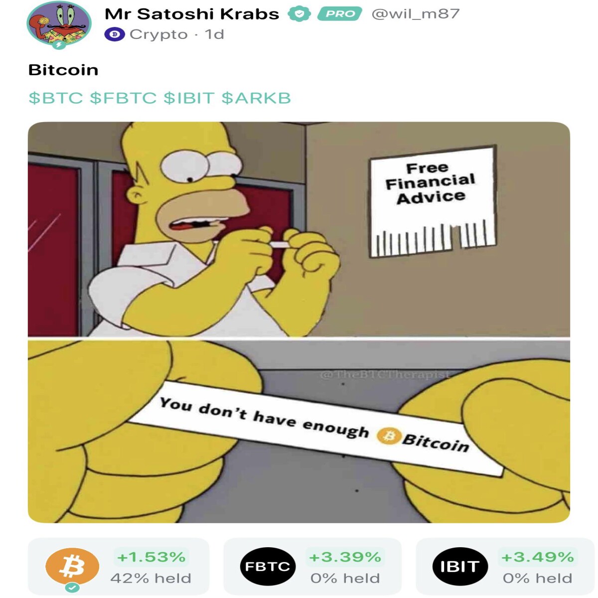 A Friday Dose of Crypto Memes, 1/23/26