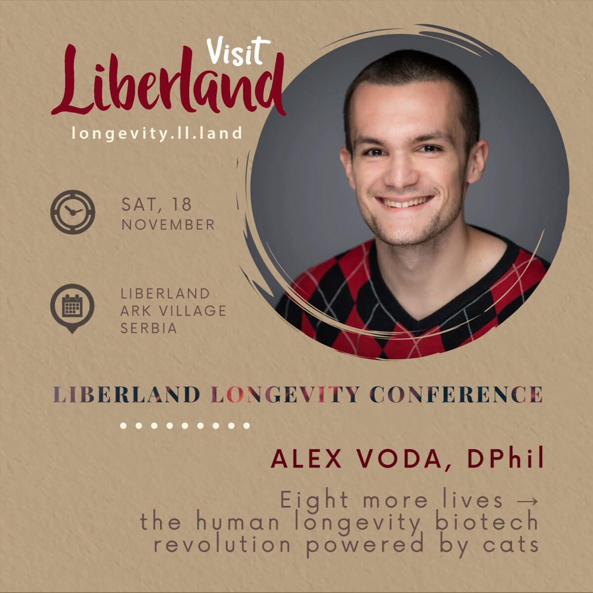 Welcome to LONGEVITY CONFERENCE - LIBERLAND ARK 2023