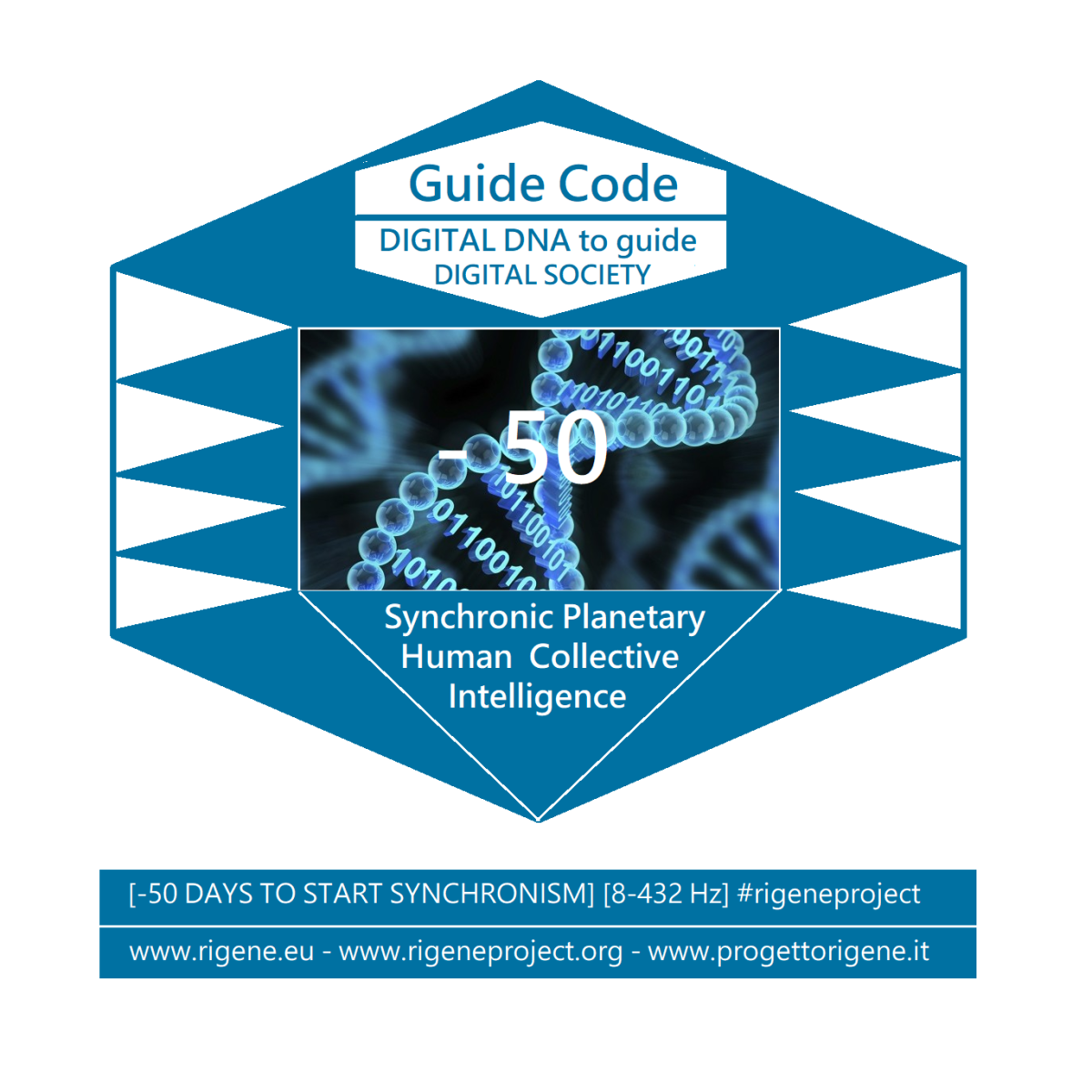 [-50 DAYS TO START SYNCHRONISM] [8-432 Hz] www.rigene.eu #rigeneproject