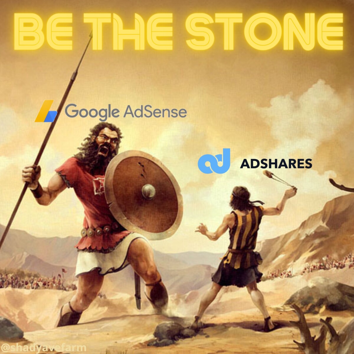 BE THE STONE meme