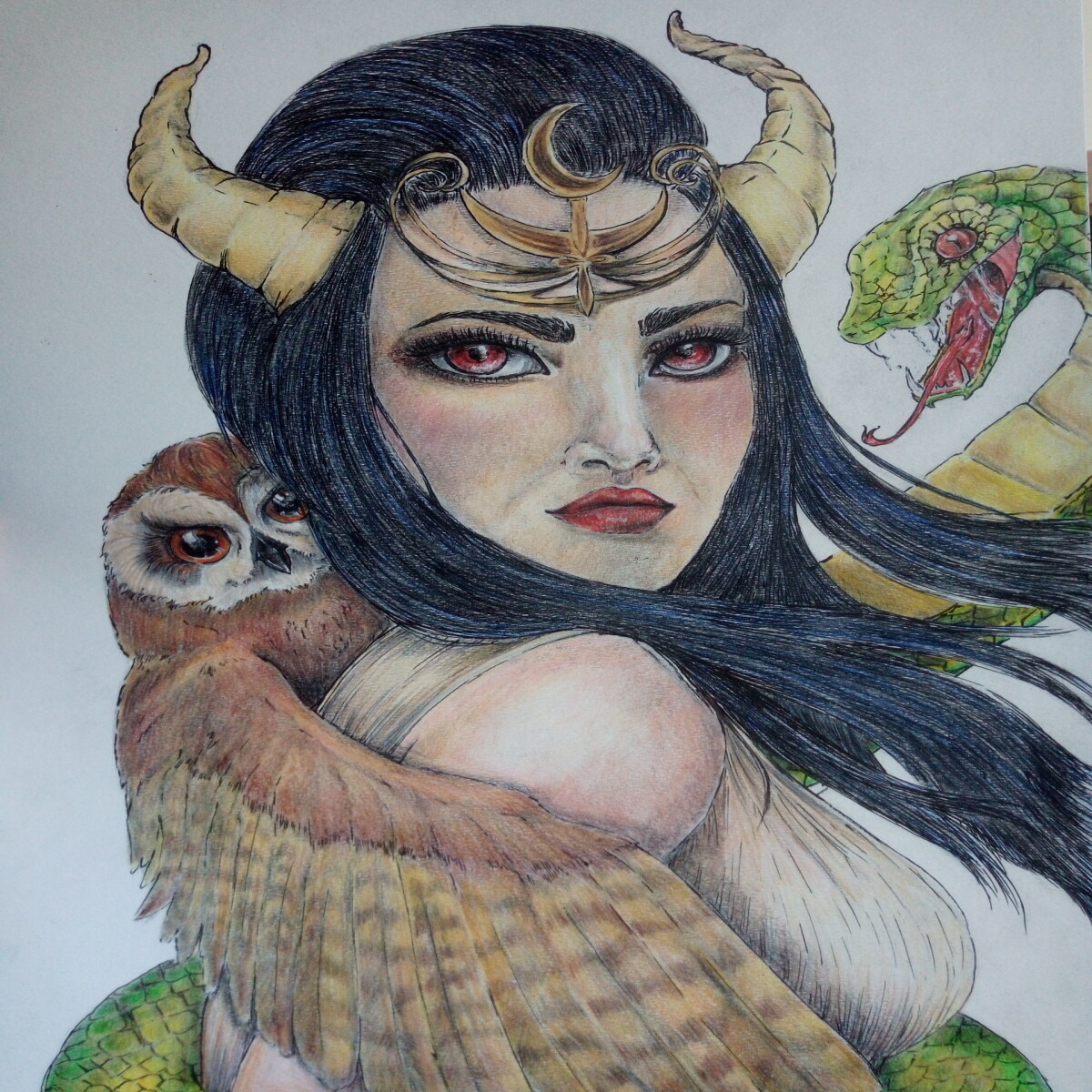 My prototype of the demon known as Lilith