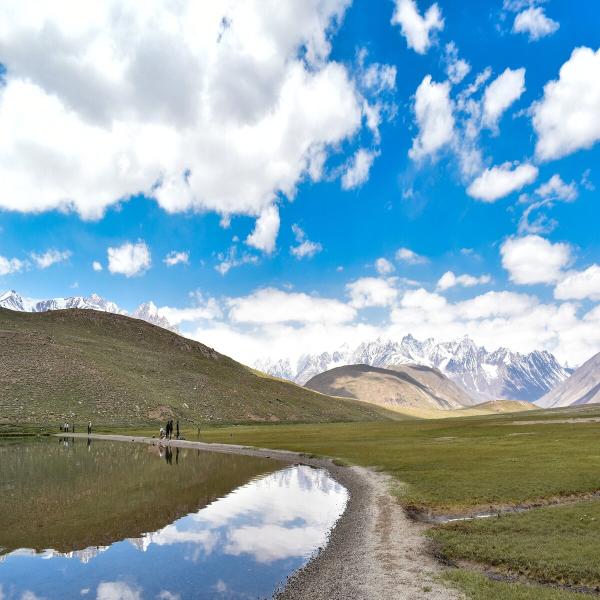 Walking to Chandratal Lake of Spiti