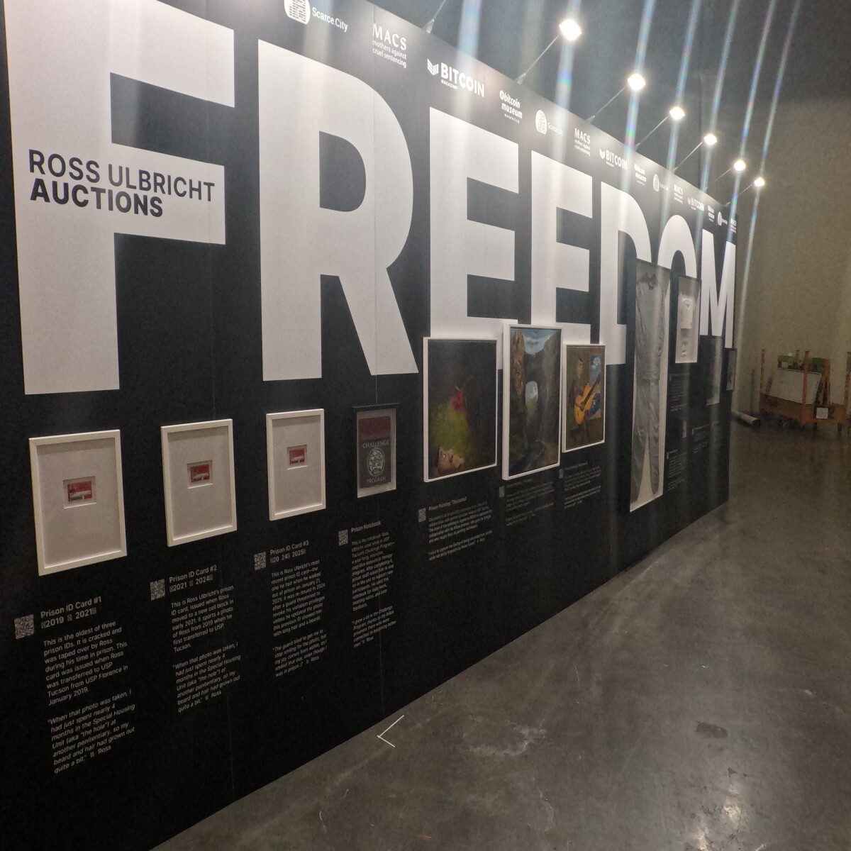 ross art bitcoin conference