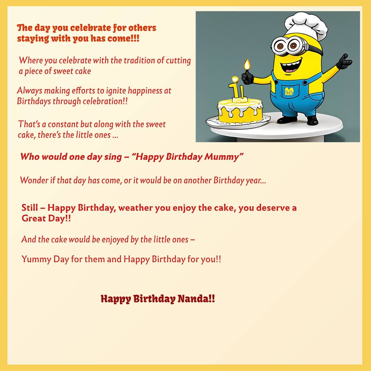 card, creative #cake