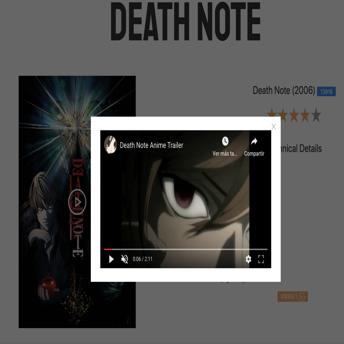 estrenoscinehoy.com death note trailer