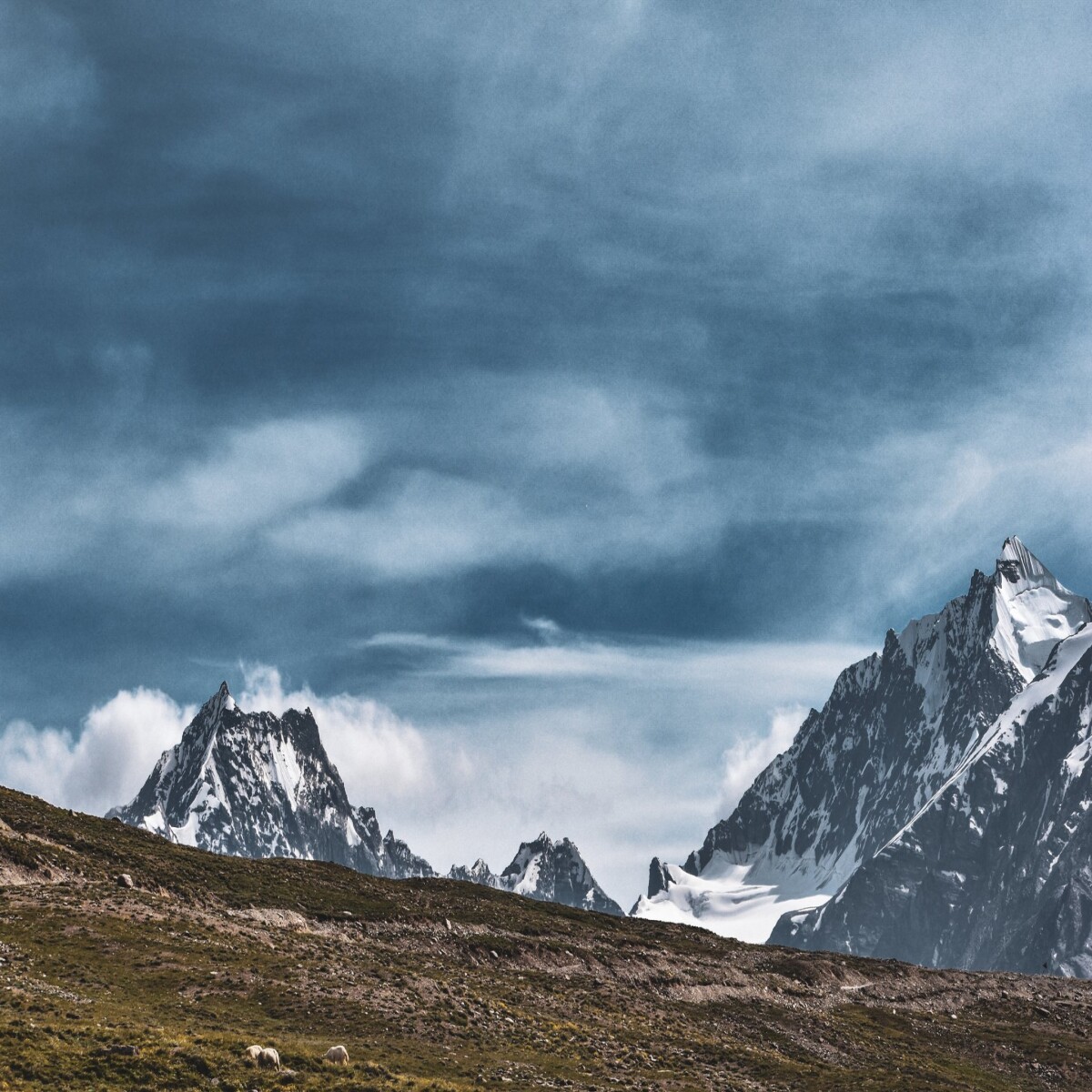 Kunzum pass of Spiti valley