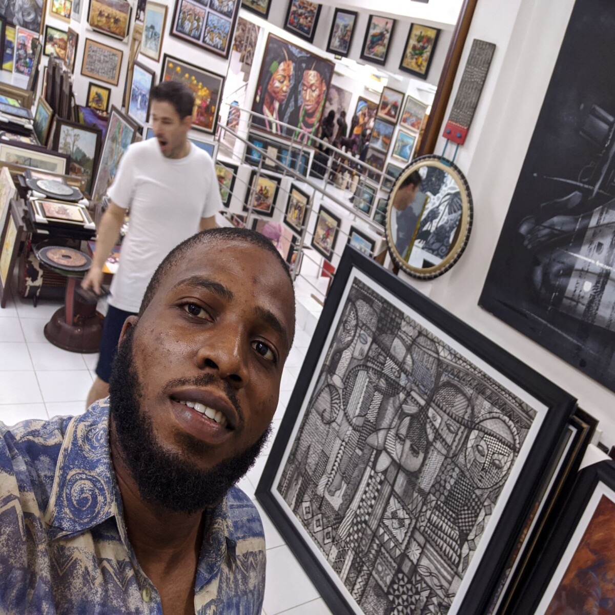 Nike Art Gallery Selfie