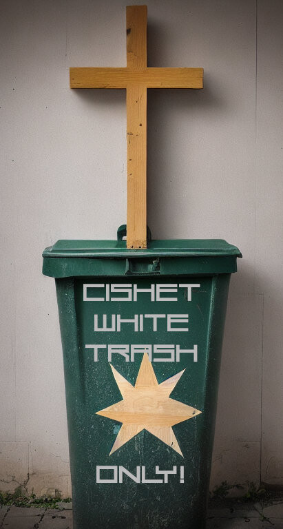 Christianity: for cishet white trash only