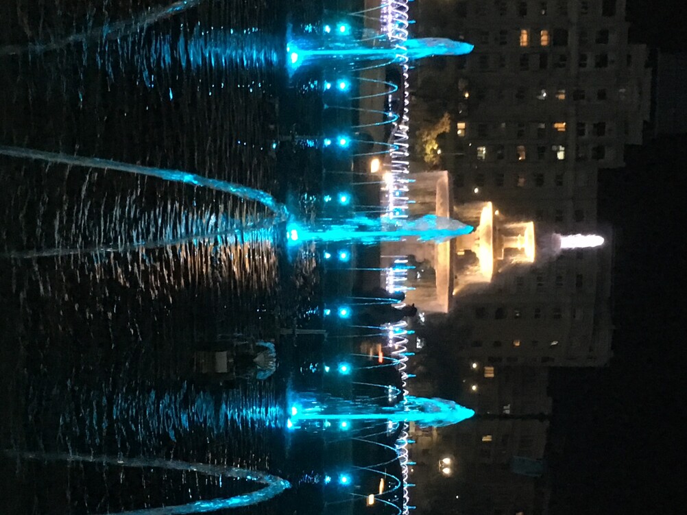 Fountain at Unirii Square