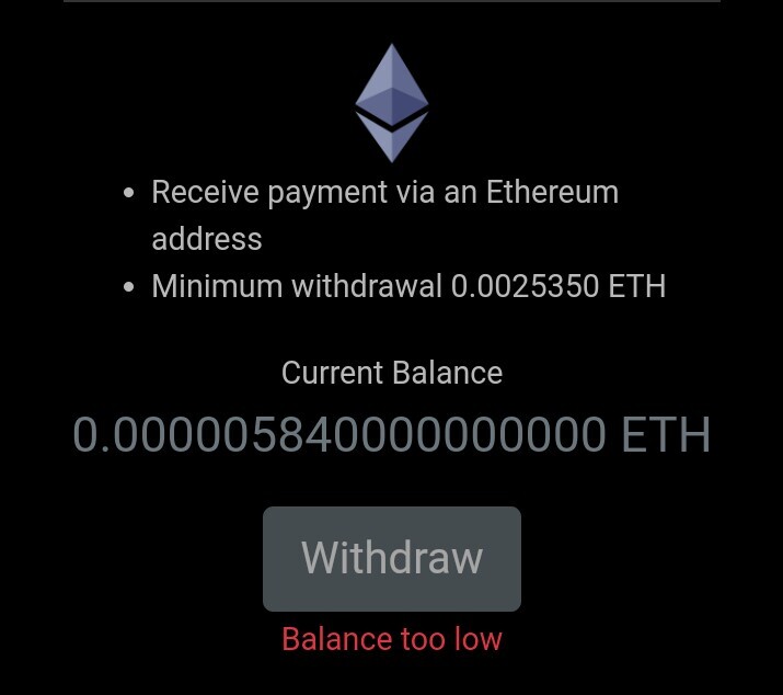 ETHEREUM WITHDRAWAL?!!!