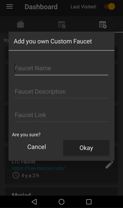 Add faucet 1